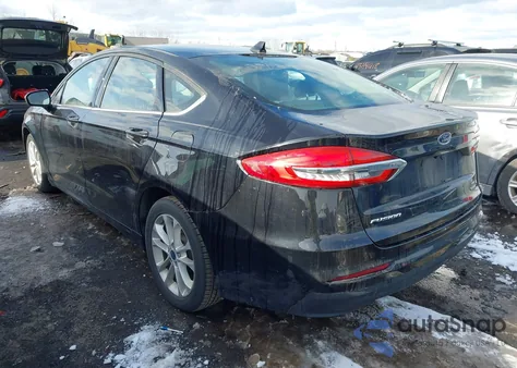 2020 Ford Fusion Hybrid Se из США, поврежденный, VIN 3FA6P0LU7LR259146